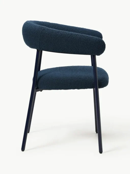 Bouclé-Polsterstühle Thiago, 2 Stück