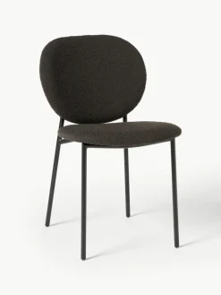 Bouclé-Polsterstühle Ulrica, 2 Stück