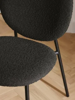 Bouclé-Polsterstühle Ulrica, 2 Stück
