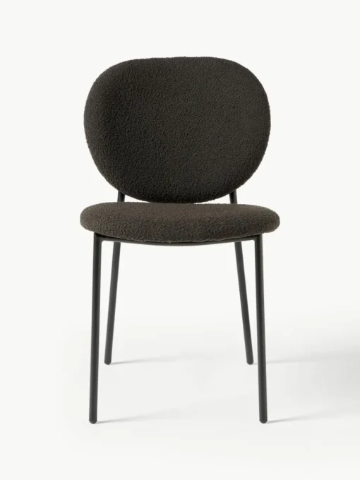 Bouclé-Polsterstühle Ulrica, 2 Stück