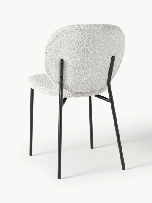 Bouclé-Polsterstühle Ulrica, 2 Stück