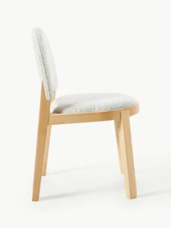 Bouclé-Polsterstuhl Neelia