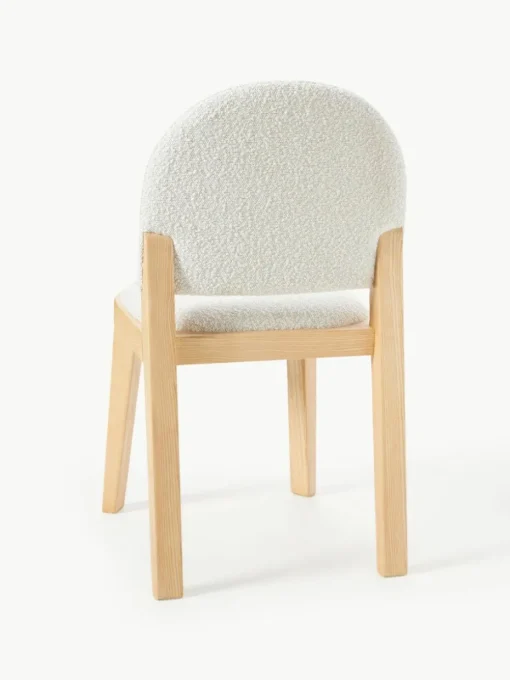Bouclé-Polsterstuhl Neelia