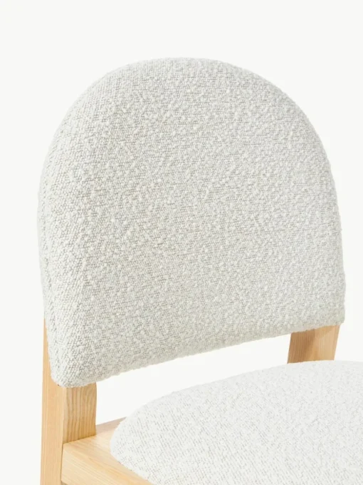 Bouclé-Polsterstuhl Neelia