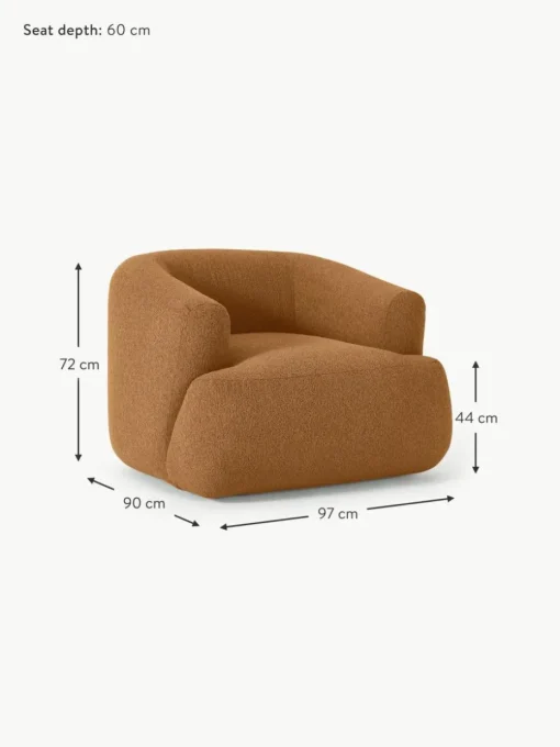 Bouclé-Sessel Sofia
