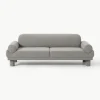 Bouclé-Sofa Lilo (3-Sitzer)