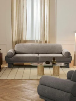 Bouclé-Sofa Lilo (3-Sitzer)
