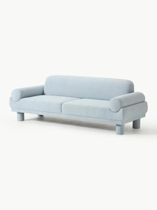 Bouclé-Sofa Lilo (3-Sitzer)