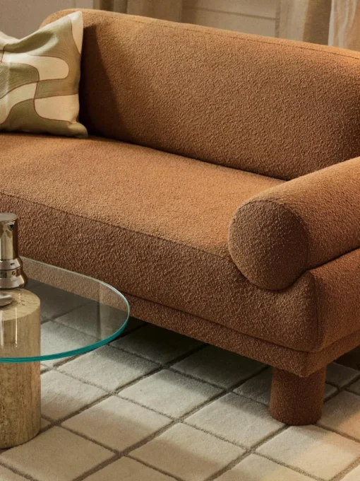 Bouclé-Sofa Lilo (2-Sitzer)