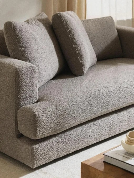 Bouclé-Sofa Tribeca (2-Sitzer)