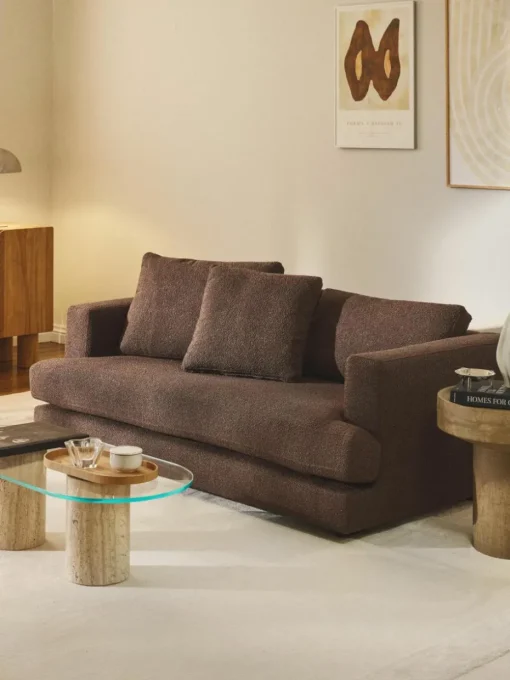Bouclé-Sofa Tribeca (2-Sitzer)