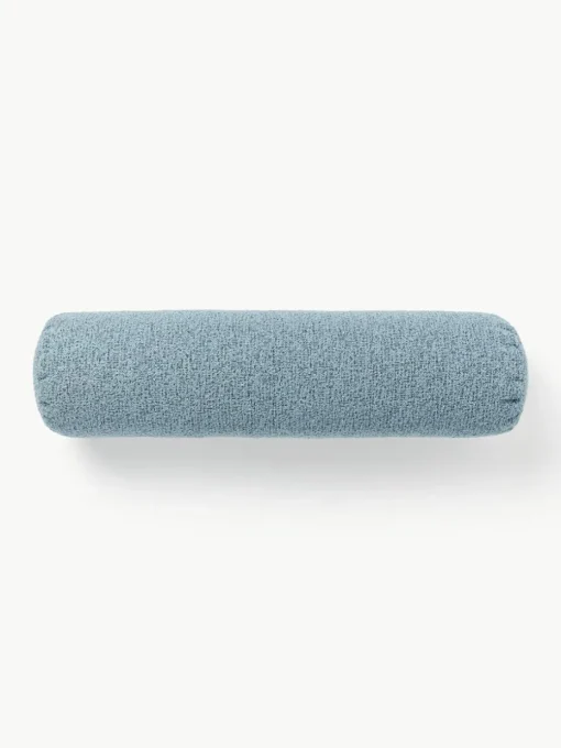 Bouclé-Sofa-Nackenrolle Sofia