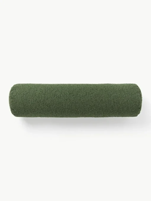 Bouclé-Sofa-Nackenrolle Sofia