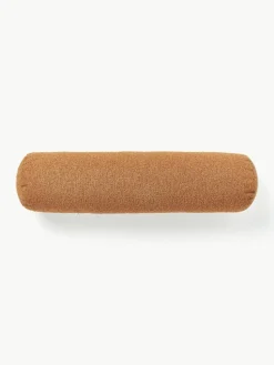 Bouclé-Sofa-Nackenrolle Sofia