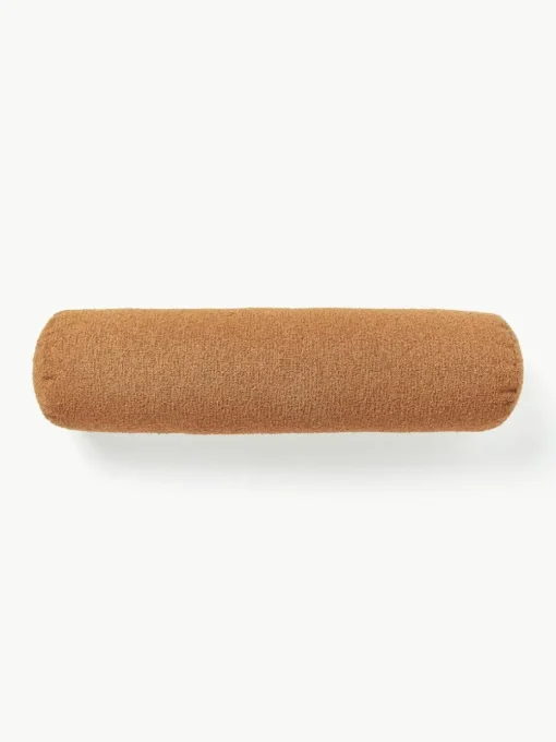 Bouclé-Sofa-Nackenrolle Sofia