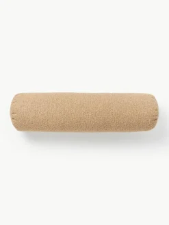 Bouclé-Sofa-Nackenrolle Sofia