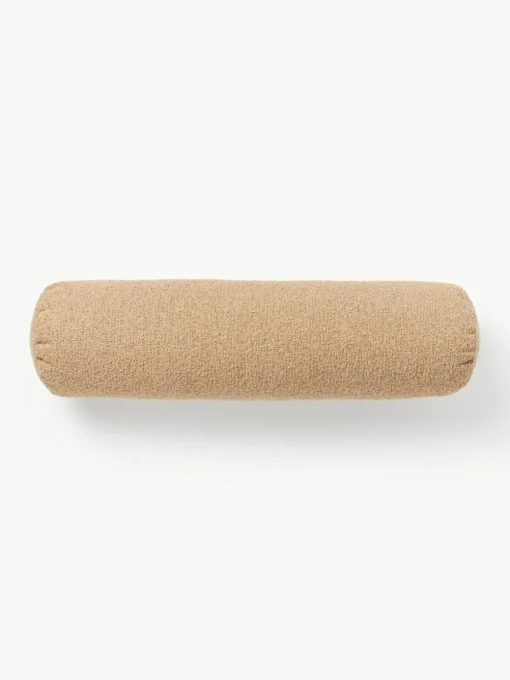 Bouclé-Sofa-Nackenrolle Sofia