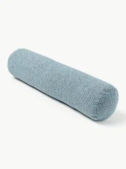 Bouclé-Sofa-Nackenrolle Sofia