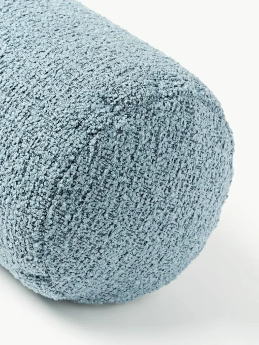 Bouclé-Sofa-Nackenrolle Sofia