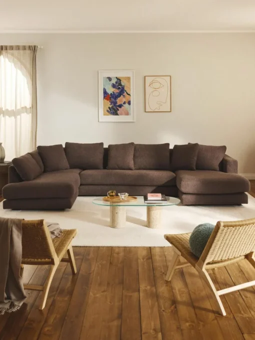 Bouclé-Wohnlandschaft Tribeca