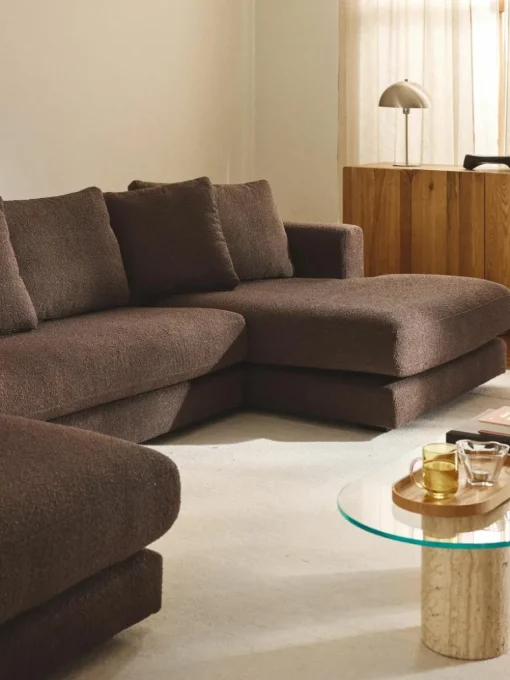 Bouclé-Wohnlandschaft Tribeca