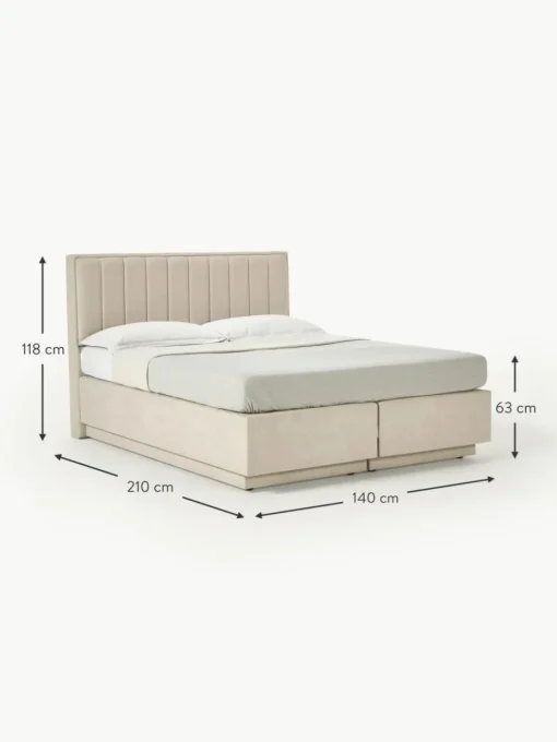 Boxspringbett Livia mit Stauraum