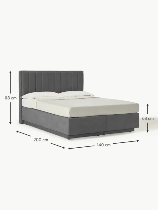 Boxspringbett Livia mit Stauraum