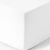 Boxspring-Spannbettlaken Airy, gewaschenes Leinen