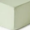 Boxspring-Spannbettlaken Airy, gewaschenes Leinen