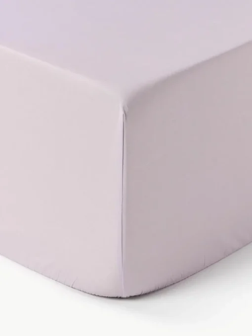 Boxspring-Spannbettlaken Elsie, Baumwollperkal
