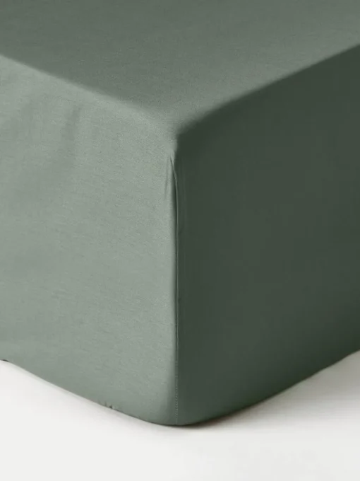 Boxspring-Spannbettlaken Premium, Baumwollsatin