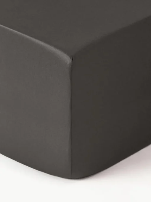 Boxspring-Spannbettlaken Premium, Baumwollsatin