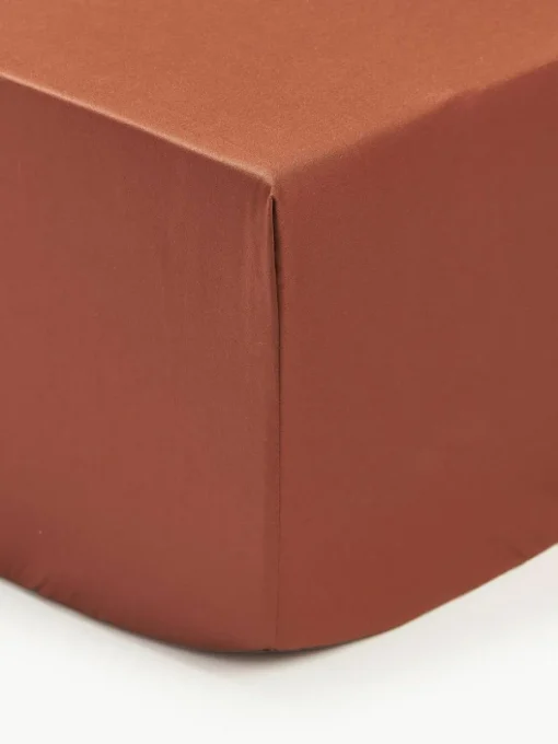 Boxspring-Spannbettlaken Premium, Baumwollsatin