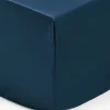 Boxspring-Spannbettlaken Premium, Baumwollsatin