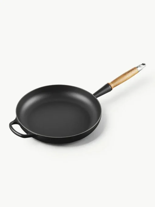 Bratpfanne Signature Collection aus Gusseisen mit Holzgriff
