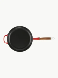 Bratpfanne Signature Collection aus Gusseisen mit Holzgriff
