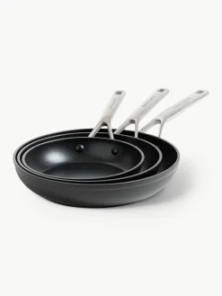 Bratpfannen KitchenAid mit Antihaftbeschichtung, 3er-Set