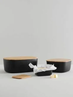 Brotkasten Box-It mit Bambus-Deckel