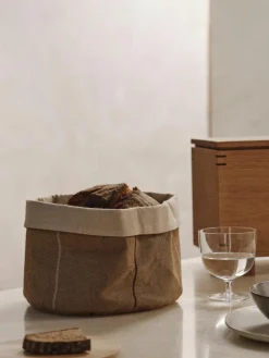 Brotkorb Ito aus Bio-Baumwolle
