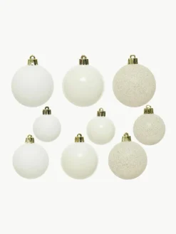 Bruchfeste Weihnachtskugeln Mona, 30er-Set
