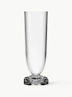 Champagnergläser Jellies mit Strukturmuster, 4 Stück