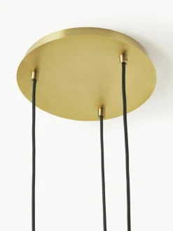 Cluster-Pendelleuchte Amora aus Glas