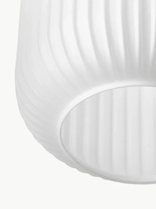 Cluster-Pendelleuchte Candela aus Opalglas