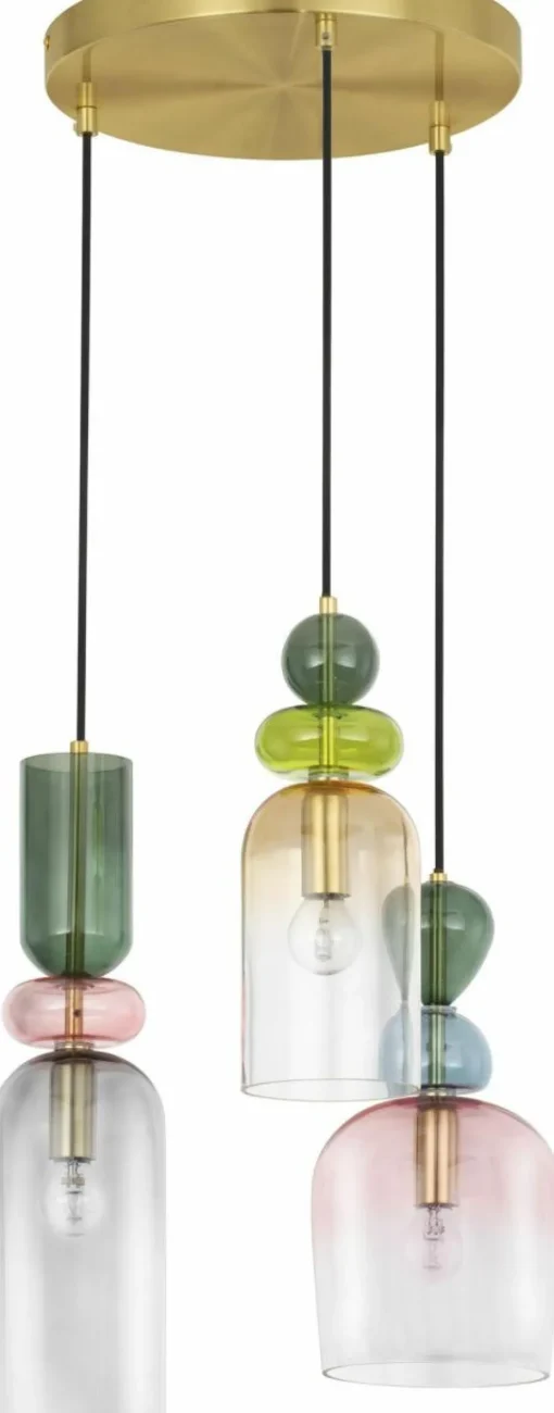 Cluster-Pendelleuchte Murano