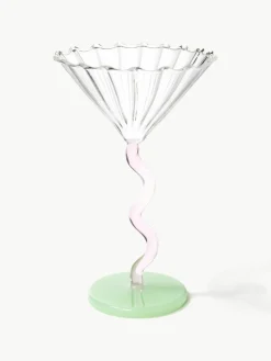 Cocktailgläser Curve aus Borosilikatglas, 2 Stück
