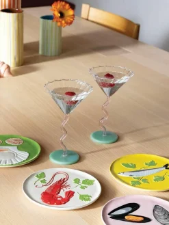 Cocktailgläser Curve aus Borosilikatglas, 2 Stück