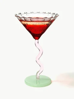 Cocktailgläser Curve aus Borosilikatglas, 2 Stück