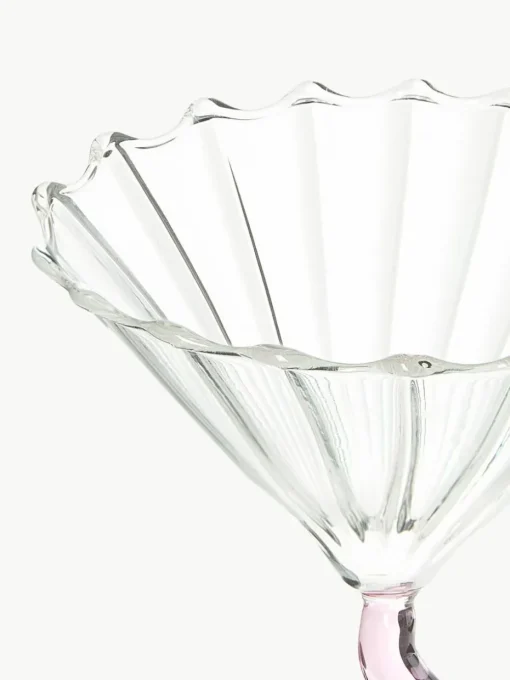 Cocktailgläser Curve aus Borosilikatglas, 2 Stück