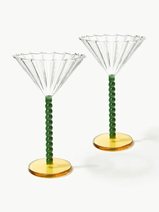 Cocktailgläser Perle aus Borosilikatglas, 2 Stück