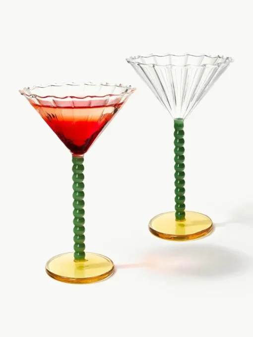 Cocktailgläser Perle aus Borosilikatglas, 2 Stück